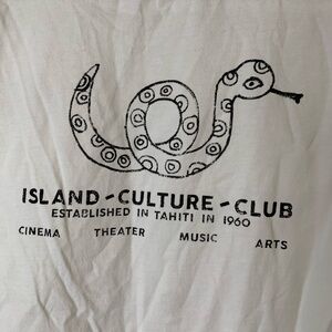 Scotch & Soda Cotton Paradise Seeker Snake Graphic Shirt Size S Casual